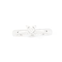 Anneau Donna Oro Femme in Or blanc Diamante 0.17 Ct DRGR5233 - DRGR5233